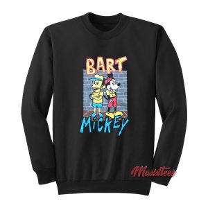 Chinatown Market x Round Two Bart Mickey Sweatshirt 1