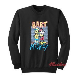 Chinatown Market x Round Two Bart Mickey Sweatshirt 2