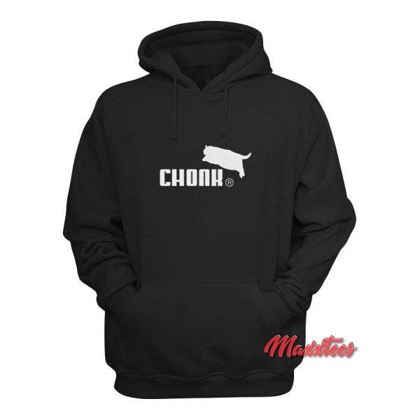 Chonk Cat Puma Parody Hoodie