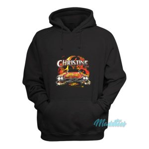 Christine Movie Car On Fire Hoodie 1