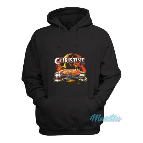 Christine Movie Car On Fire Hoodie