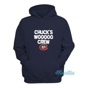 Chuck's Wooooo Crew St Cloud State Huskies Hoodie 1 Chucks Wooooo Crew St Cloud State Huskies Hoodie 2