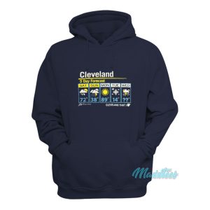 Cleveland 5 Day Forecast Hoodie 1