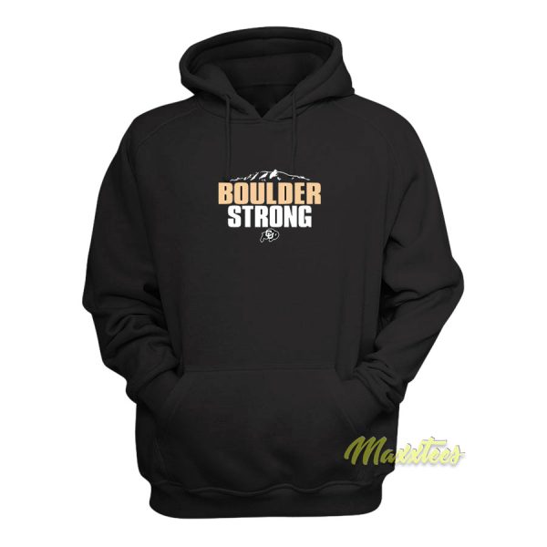 Colorado Buffaloes Boulder Strong Hoodie