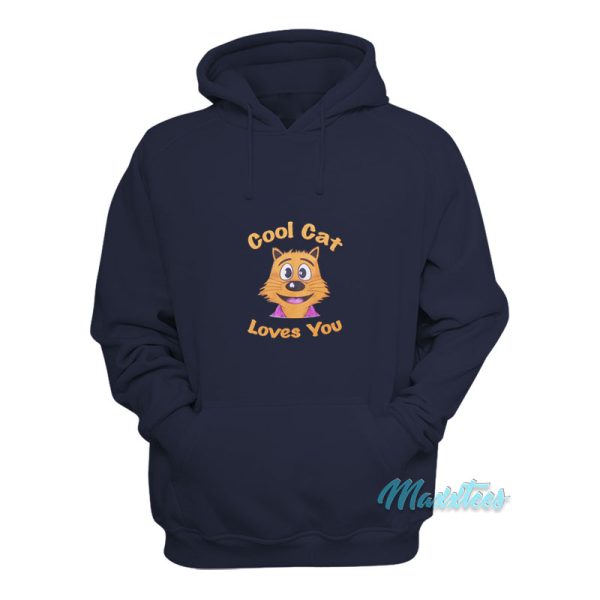 Cool Cat Loves You Hoodie