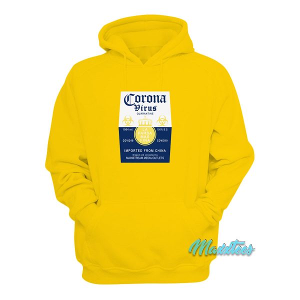 Coronavirus Corona Extra Parody Hoodie