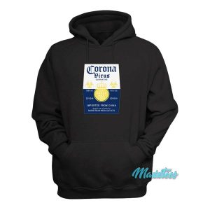 Coronavirus Corona Extra Parody Hoodie 3