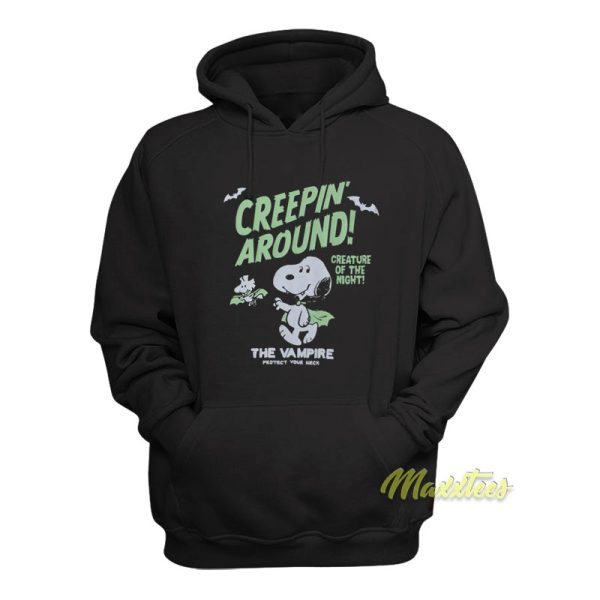 Creepin Around Creature Of The Night The Vampire Hoodie