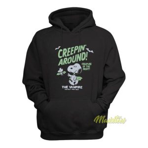 Creepin Around Creature Of The Night The Vampire Hoodie 2