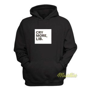 Cry More Lib Brendan Karet Hoodie 2