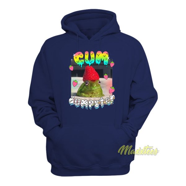 Cum Dumpster Frog Hoodie