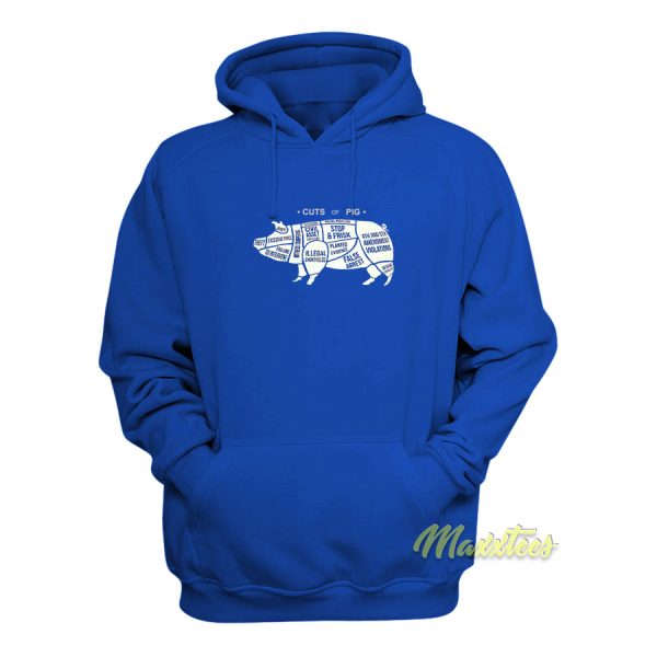 Cuts Of Pig Hoodie