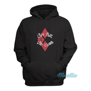 DC The Suicide Squad Live Fast Die Clown Hoodie 1