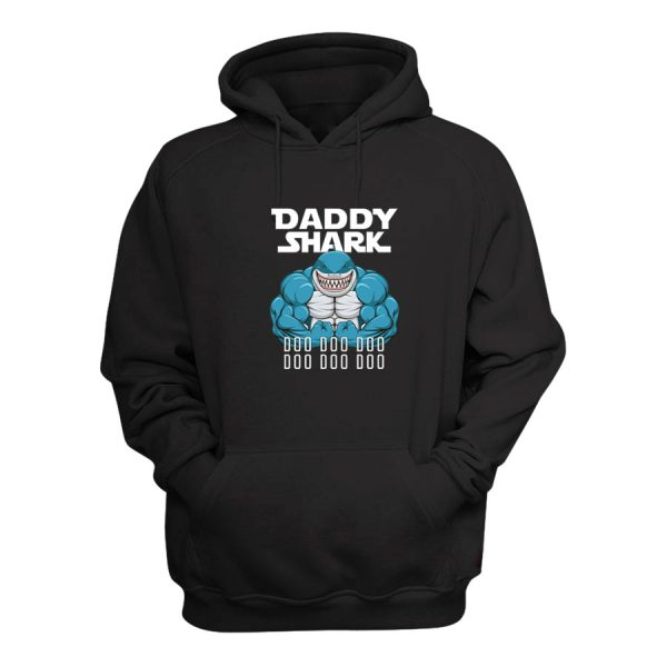 Daddy Shark Doo Doo Gym Hoodie