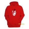 David Bowie Aladdin Sane Red Bolt Hoodie
