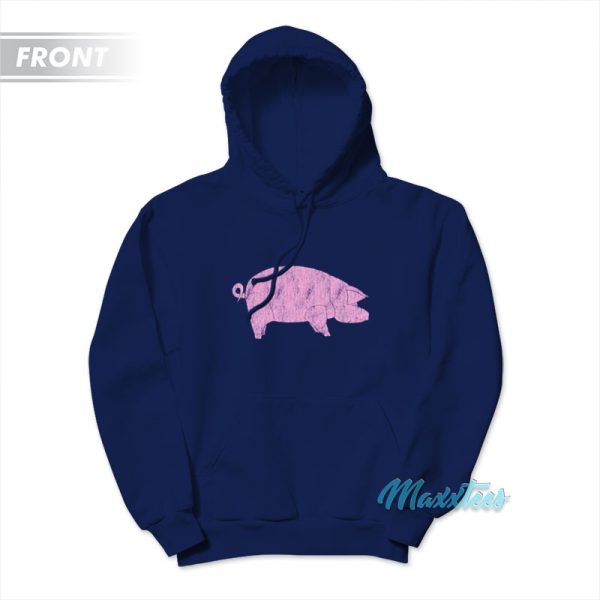 David Gilmour Flying Pig Pink Floyd Animals Hoodie