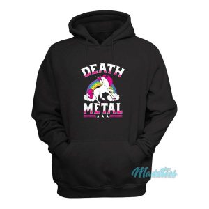Death Metal Rainbow Unicorn Hoodie 2