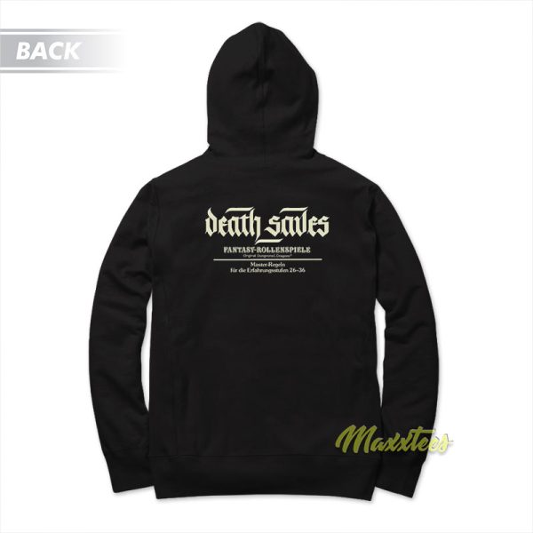 Death Saves D and D Fantasy Rollenspiele Hoodie