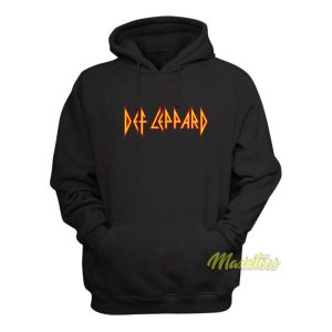 Def Leppard Logo Hoodie 1 Def Leppard Logo Hoodie 2