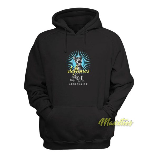 Deftones Adrenaline Cat Hoodie