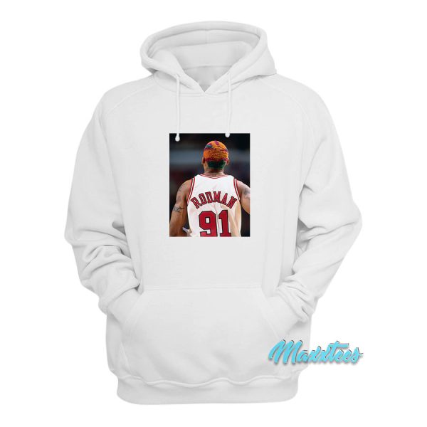 Dennis Rodman Photo Hoodie