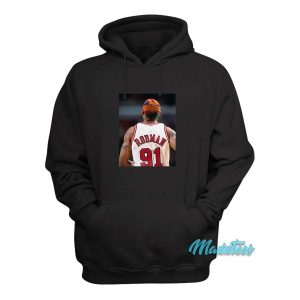 Dennis Rodman Photo Hoodie 3