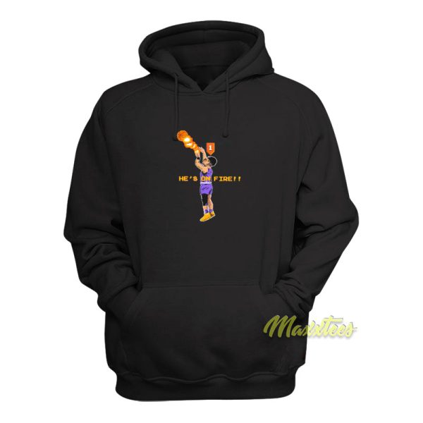 Devin Booker He’s On Fire Phoenix Hoodie