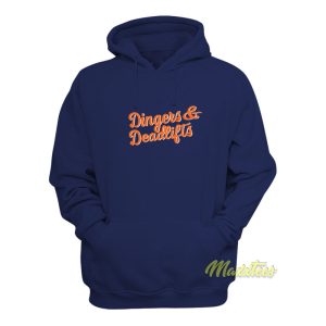 Dingers and Deadlifts Hoodie 1