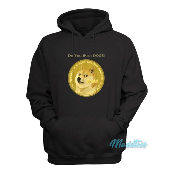 Doge Coin Do You Even Doge Hoodie