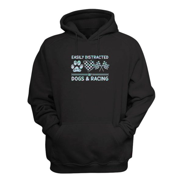 Dogs and Racing Hoodie