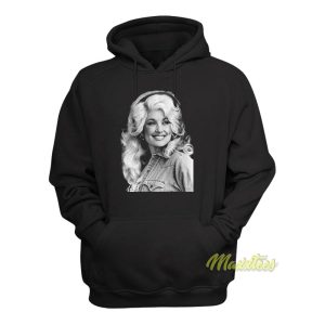 Dolly Parton Portrait Hoodie 1