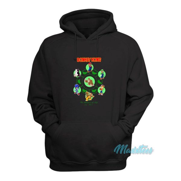 Donkey Kong The Balance Of Life Est 1971 Hoodie