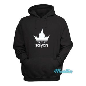 Dragon Ball Z Saiyan Adidas Parody Hoodie 2