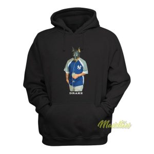 Drake Doberman Mask Hoodie 1