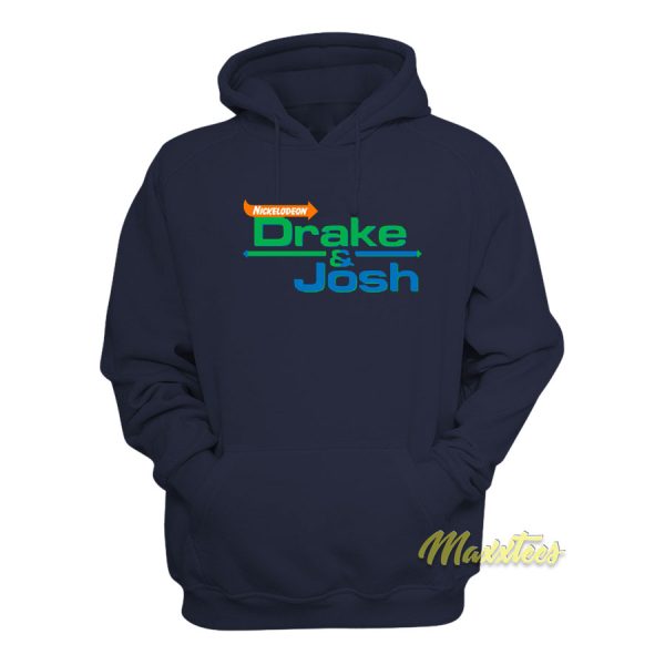 Drake and Josh Nickelodeon Logo Hoodie