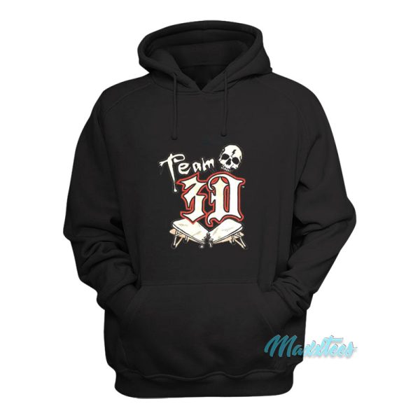 Dudley Boyz Team 3D Skull Hoodie