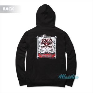Dudley Boyz Team 3D World Tour Breakin Tables Hoodie 1 Dudley Boyz Team 3D World Tour Breakin Tables Hoodie 2