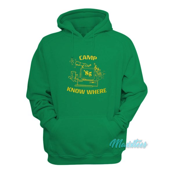 Dustin Stranger Things Camp Know Where Hoodie