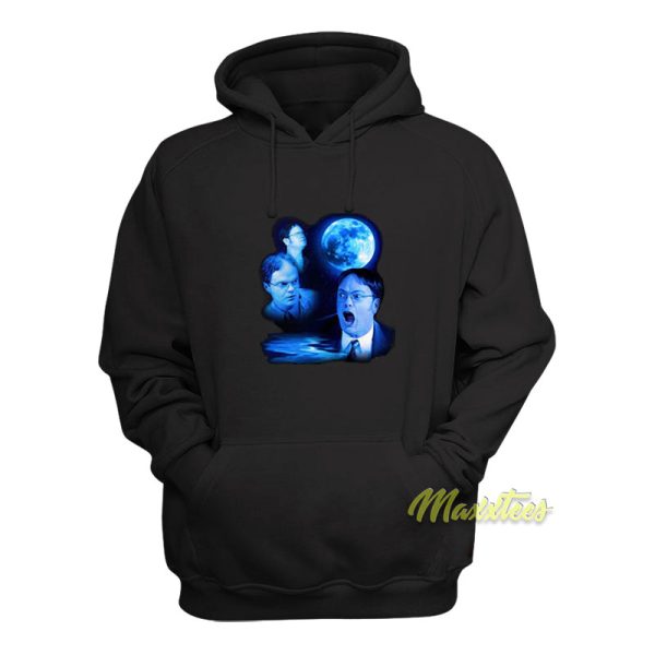 Dwight Three Wolf Moon Hoodie