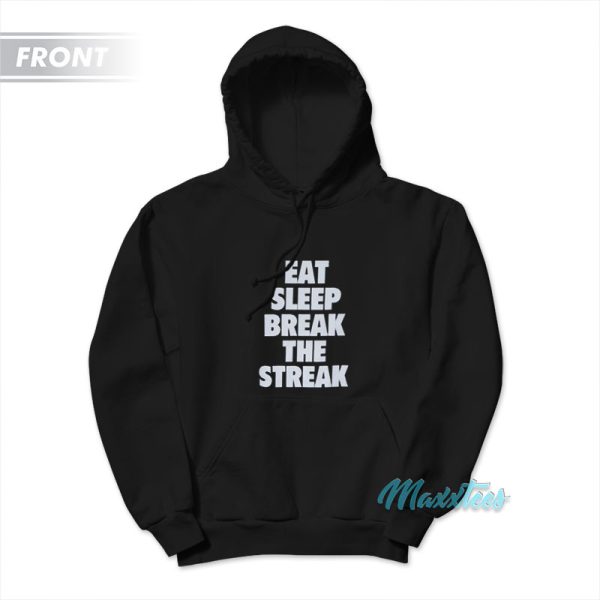 Eat Sleep Break The Streak Paul Heyman Beast Hoodie