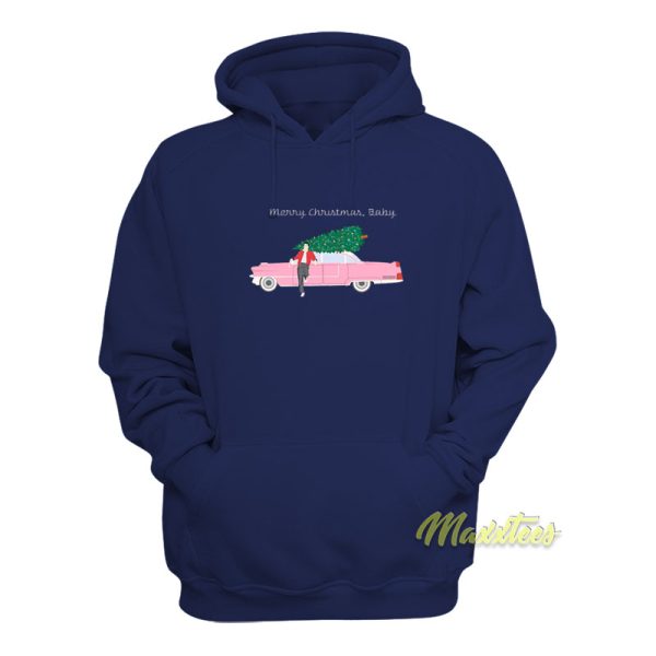 Elvis Cadillac Christmas Hoodie