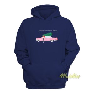 Elvis Cadillac Christmas Hoodie 2