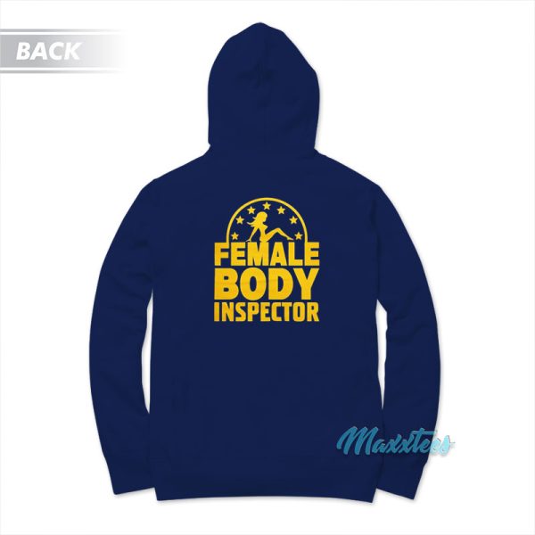 FBI Female Body Inspector Cobra Kai Hoodie