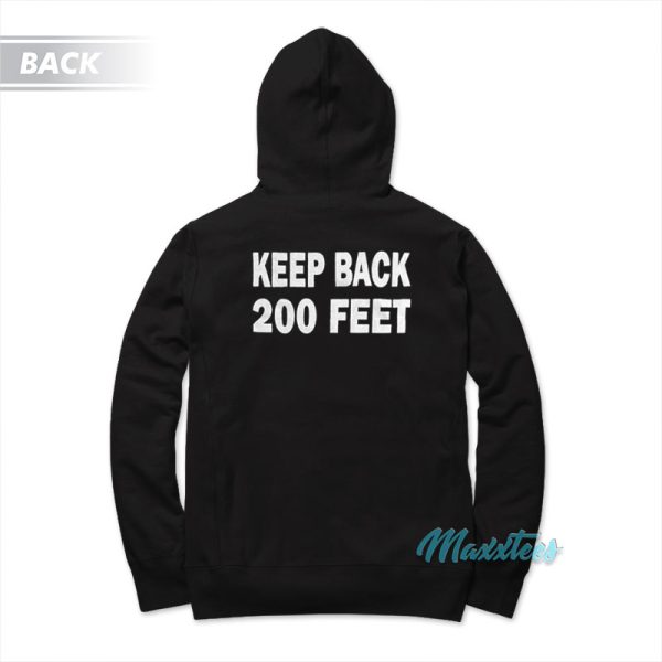 FDNY Keep Back 200 Feet Hoodie