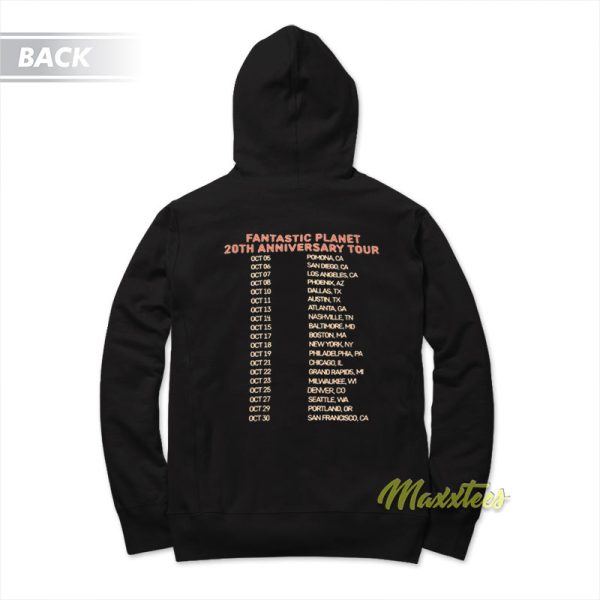 Failure Fantastic Planet Tour Anniversary Hoodie