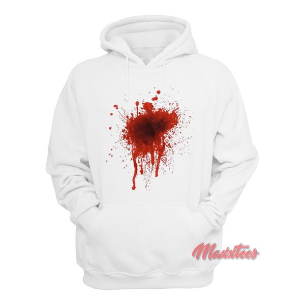 Fake Blood Halloween Hoodie