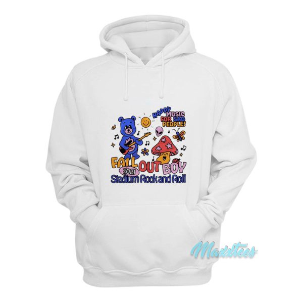 Fall Out Boy Happy Music Stadium Rock And Roll Hoodie