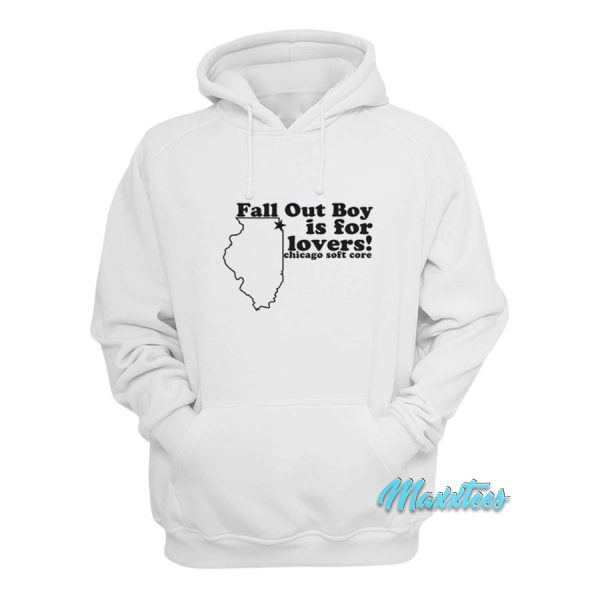 Fall Out Boy Is For Lovers Chicago Soft Core Hoodie