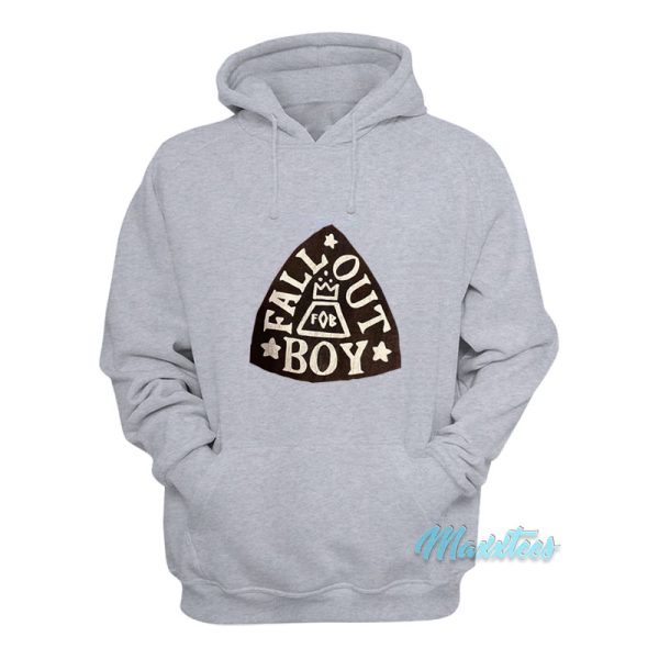 Fall Out Boy Logo FOB Crown Hoodie