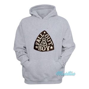 Fall Out Boy Logo FOB Crown Hoodie 1 Fall Out Boy Logo FOB Crown Hoodie 2